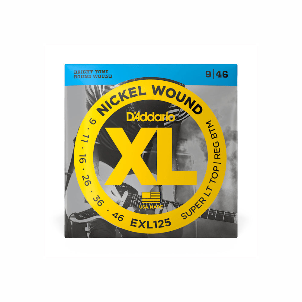 ENCORDADO GUITARRA ELECTRICA DADDARIO EXL125, .009 - .046